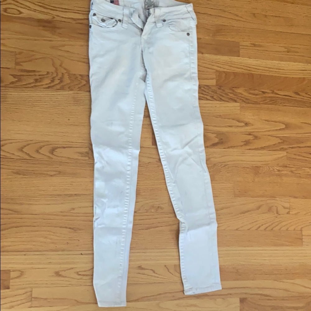 White True Religion “Julie” jeans - Picture 2 of 8
